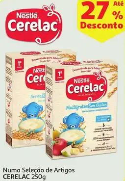 Auchan Numa Seleção de Artigos CERELAC promoção