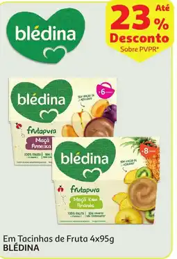 Auchan Em Tacinhas de Fruta BLÉDINA promoção