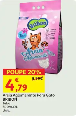 Areia Aglomerante Para Gato BRIBON Talco