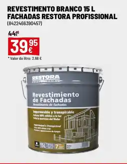 Brico Depôt Revestimento branco fachadas restora profissional promoção