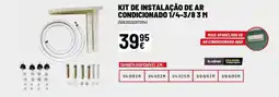 Brico Depôt Kit de instalação de ar condicionado 1/4-3/8 3 m promoção