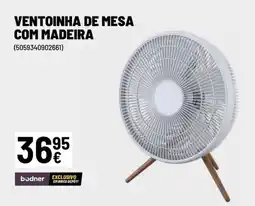 Brico Depôt Ventoinha de mesa com madeira promoção