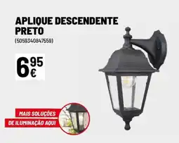 Brico Depôt Aplique descendente preto promoção