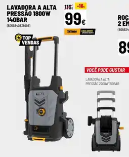 Brico Depôt Lavadora a alta pressão 1800w 140bar promoção