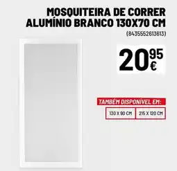 Brico Depôt Mosquiteira de correr aluminio branco promoção