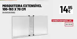 Brico Depôt Mosquiteira extensivel promoção