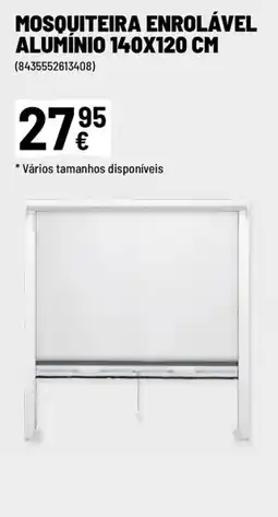 Brico Depôt Mosquiteira enrolável alumínio promoção