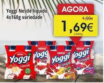 Froiz Yoggi Nestlé líquido promoção