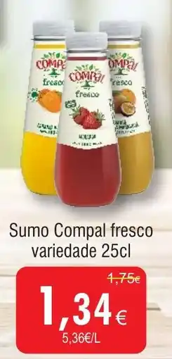 Froiz Sumo Compal fresco variedade promoção