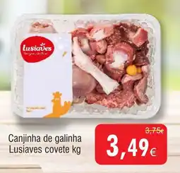 Canjinha de galinha Lusiaves covete