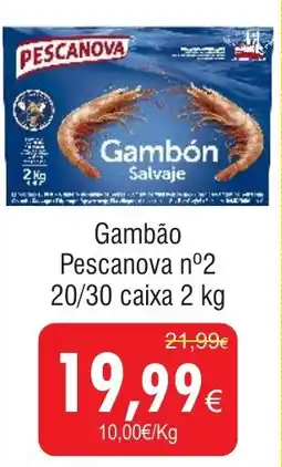 Froiz Gambão Pescanova nº2 20/30 caixa promoção