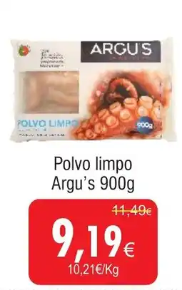 Polvo limpo Argu's
