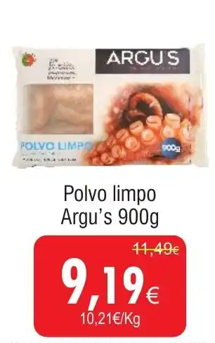 Froiz Polvo limpo Argu's promoção
