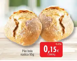 Pão bola rústica