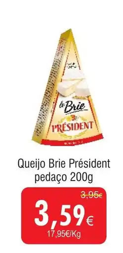 Queijo Brie Président pedaço