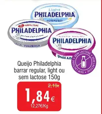 Froiz Queijo Philadelphia barrar regular, light ou sem lactose promoção
