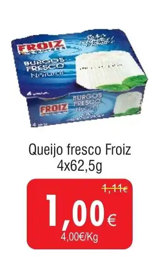 Froiz Queijo fresco Froiz promoção