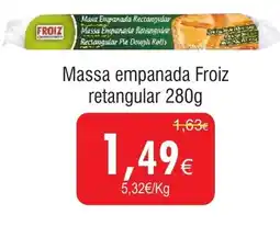 Massa empanada Froiz retangular