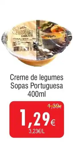 Froiz Creme de legumes Sopas Portuguesa promoção