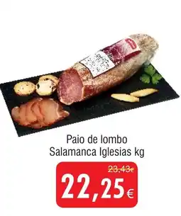 Paio de lombo Salamanca Iglesias