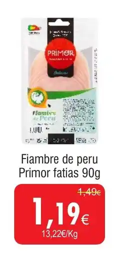 Froiz Fiambre de peru Primor fatias promoção