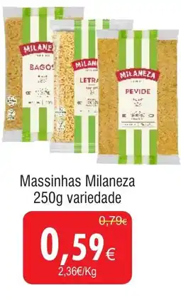 Massinhas Milaneza variedade