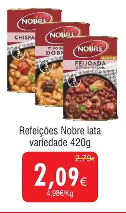Froiz Refeições Nobre lata variedade promoção