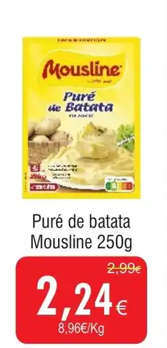 Puré de batata Mousline
