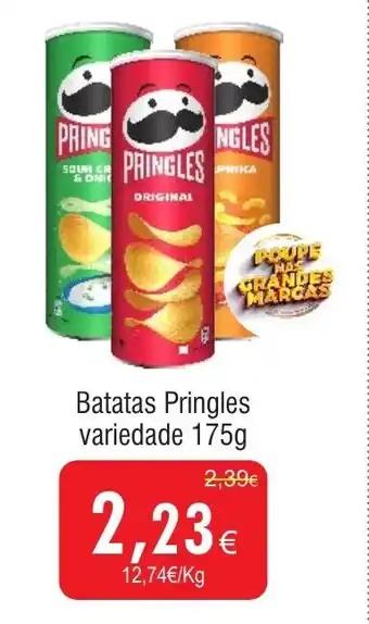 Froiz Batatas Pringles variedade promoção