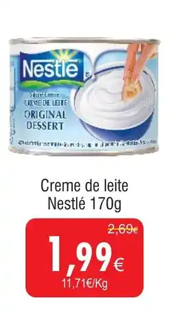 Froiz Creme de leite Nestlé promoção