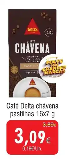 Froiz Café Delta chávena pastilhas promoção