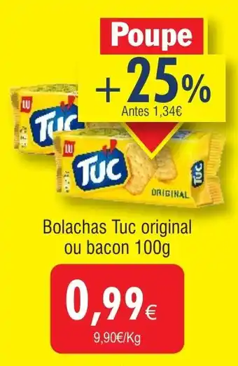 Froiz Bolachas Tuc original ou bacon promoção