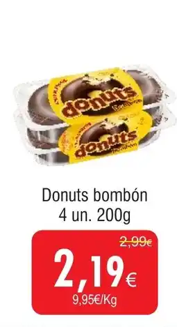 Donuts bombón 4 un.