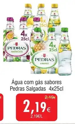 Froiz Água com gás sabores Pedras Salgadas promoção
