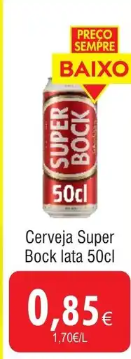 Froiz Cerveja Super Bock lata promoção