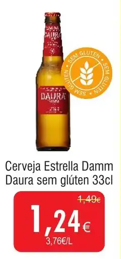 Cerveja Estrella Damm Daura sem glúten