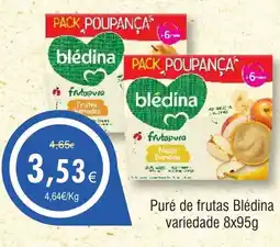 Puré de frutas Blédina variedade