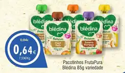 Pacotinhos FrutaPura Blédina variedade