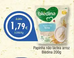 Papinha não láctea arroz Blédina