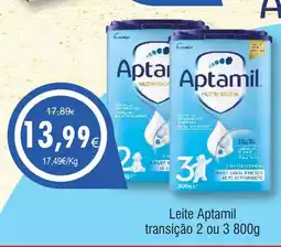 Froiz Leite Aptamil transição 2 ou 3 promoção
