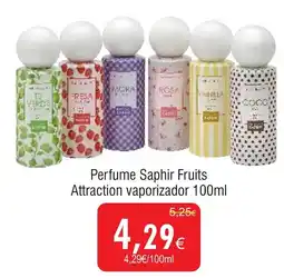 Perfume Saphir Fruits Attraction vaporizador