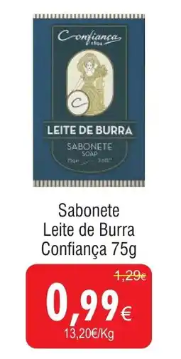 Froiz Sabonete Leite de Burra Confiança promoção