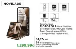 El Corte Inglés Smartphone MOTOROLA Razr 60 Ultra promoção