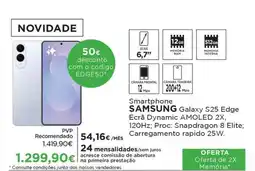 Smartphone SAMSUNG Galaxy S25 Edge