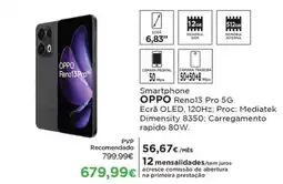 El Corte Inglés Smartphone OPPO Reno13 Pro 5G promoção