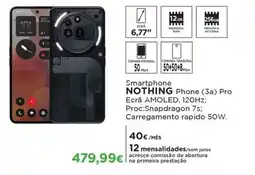El Corte Inglés Smartphone NOTHING Phone (3a) Pro promoção