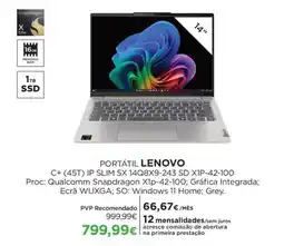 El Corte Inglés PORTÁTIL LENOVO promoção