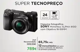 El Corte Inglés Maquina fotográfica SONY Mirrorless ALPHA 6100 com Objetiva 16-50MM promoção