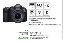 El Corte Inglés Máquina Fotográfica Mirrorless CANON promoção