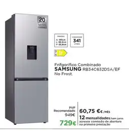 El Corte Inglés Frifgorífico Combinado SAMSUNG RB34C632DSA/EF promoção